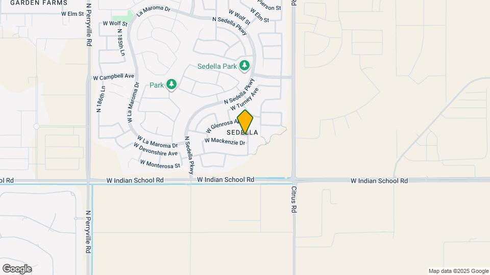 4270 N 180th Ln Map and Location Details