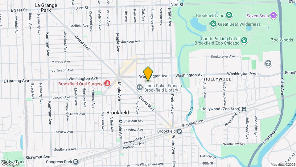 3521 Oak Ave Map and Location Details