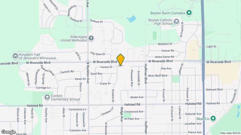 3615 Schalck Dr Map and Location Details