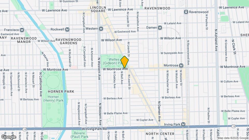 2217 W Montrose Ave Map and Location Details