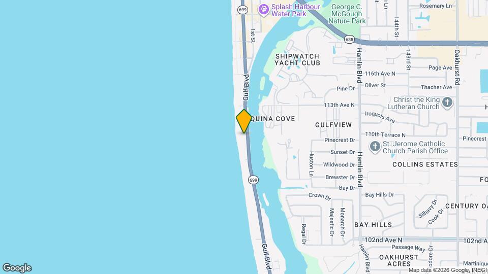 West Coast Vista Mapa y Detalles de la Ubicación