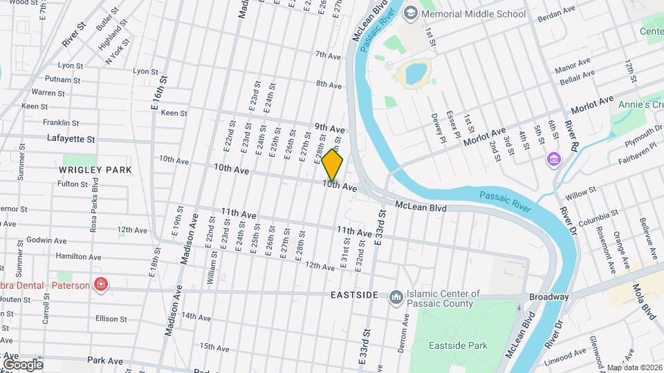 482 10th Ave, Unit 2 Floor Apartment Map and Location Details