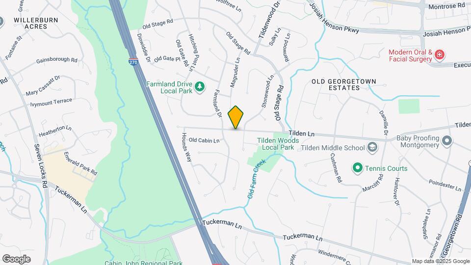 6902 Tilden Ln Map and Location Details