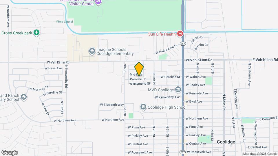 806 W Caroline St Mapa y Detalles de la Ubicación