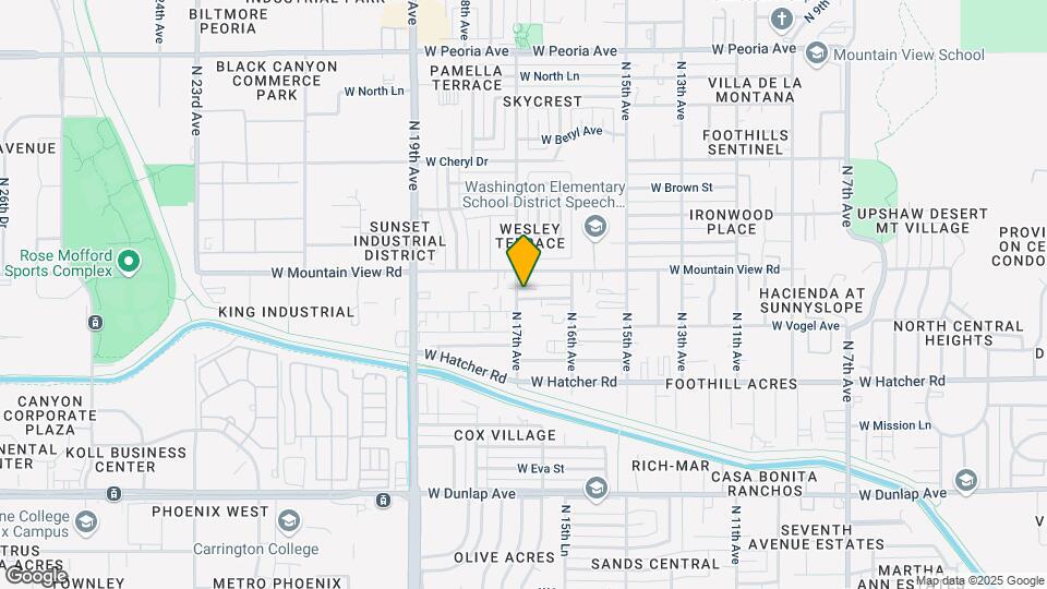 Mountain View Apartments Mapa y Detalles de la Ubicación