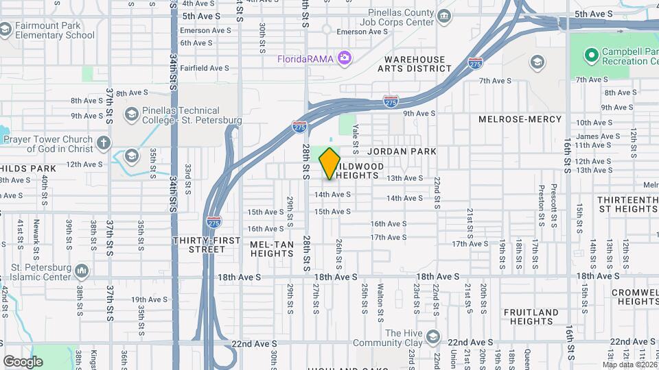2624 13th Ave S Map and Location Details