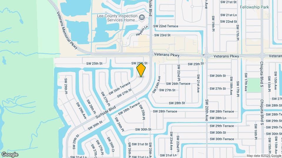 2536 SW 24th Ct Map and Location Details
