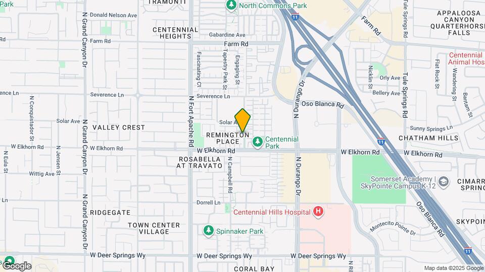 9004 Tropical Tide Ct Map and Location Details