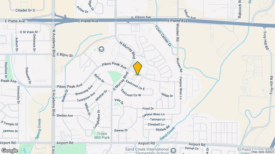 4473 E Pikes Peak Ave Map and Location Details