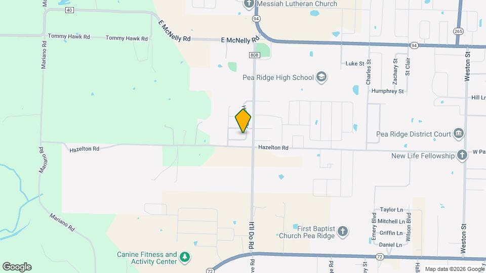 2220 Hunter Dr Map and Location Details