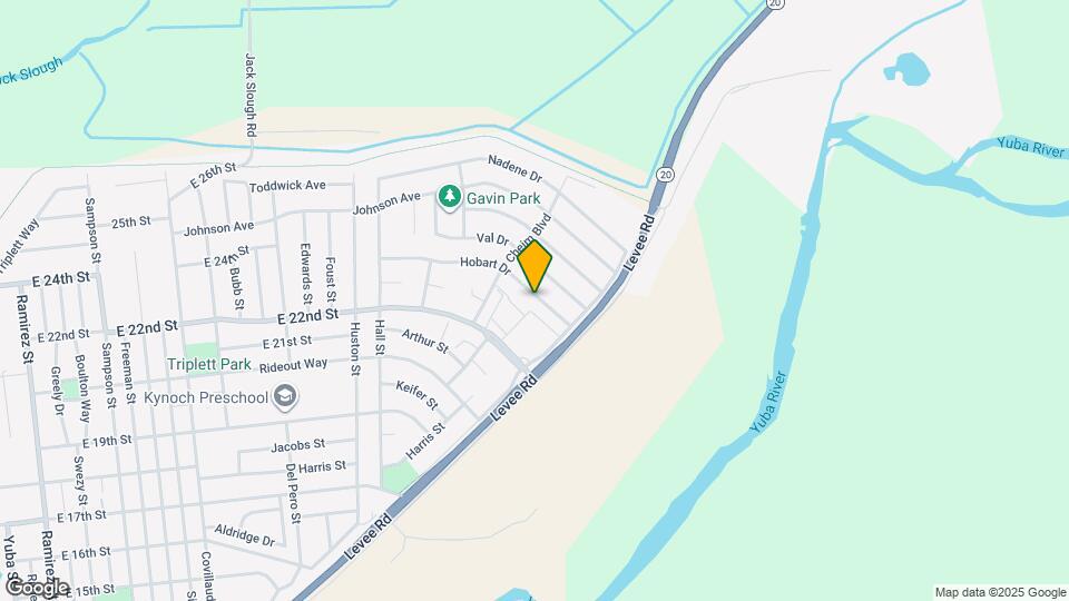 1340 Hobart Dr Map and Location Details