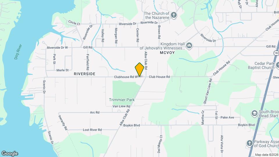 2511 Club House Rd Map and Location Details