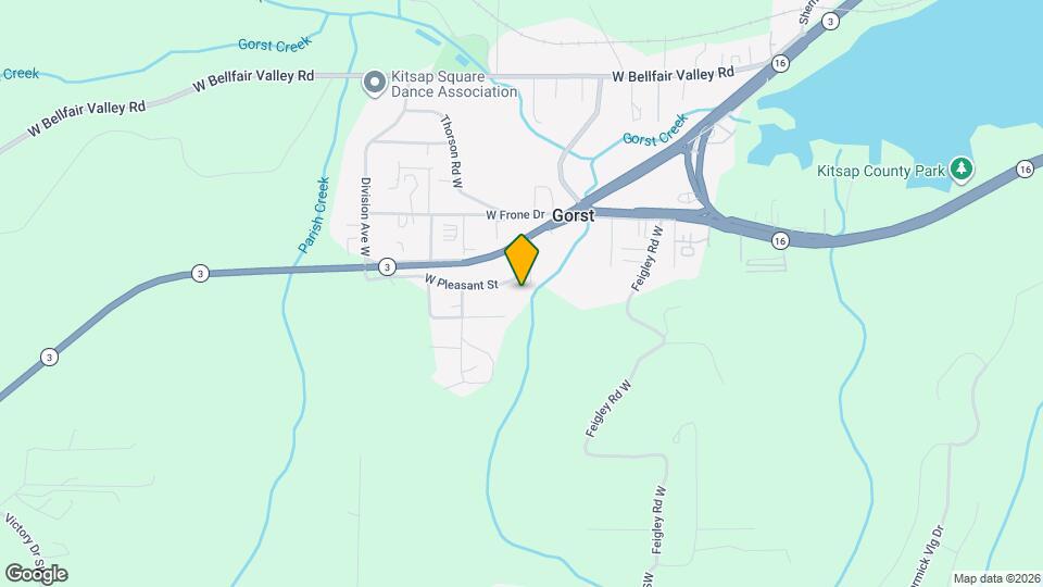 4129A W Pleasant St, Unit B Map and Location Details