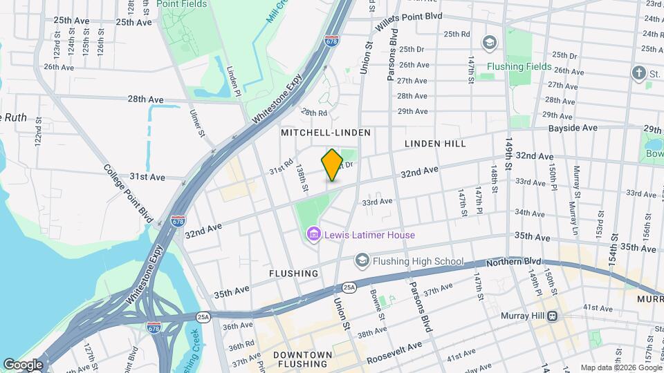 140-05 32nd Ave Map and Location Details