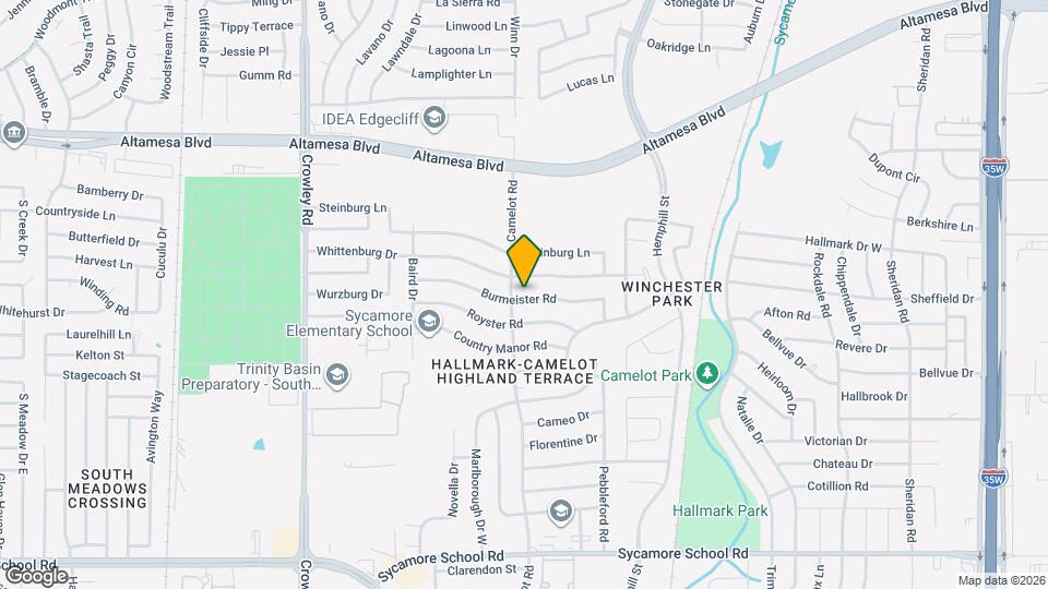 1336 Burmeister Rd Mapa y Detalles de la Ubicación