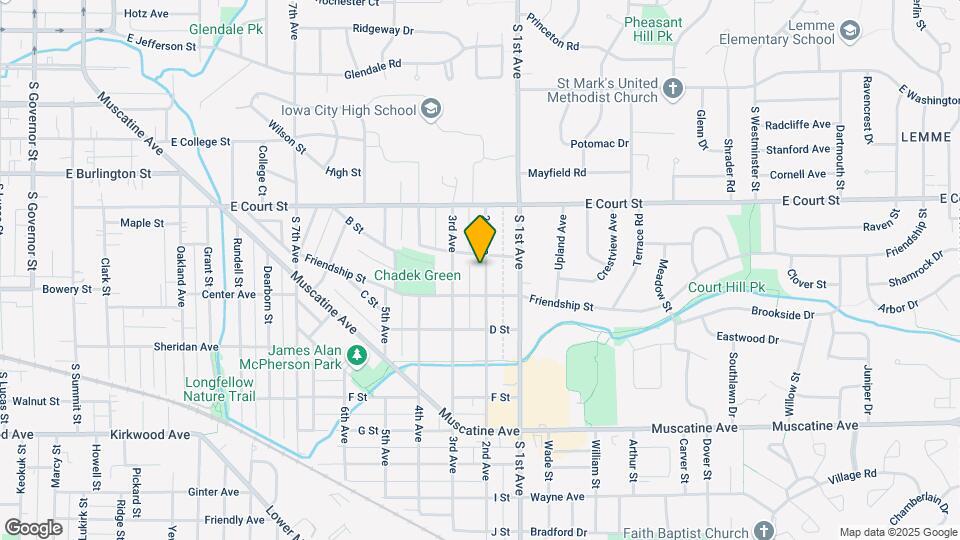 513 1/2 2nd Ave Map and Location Details