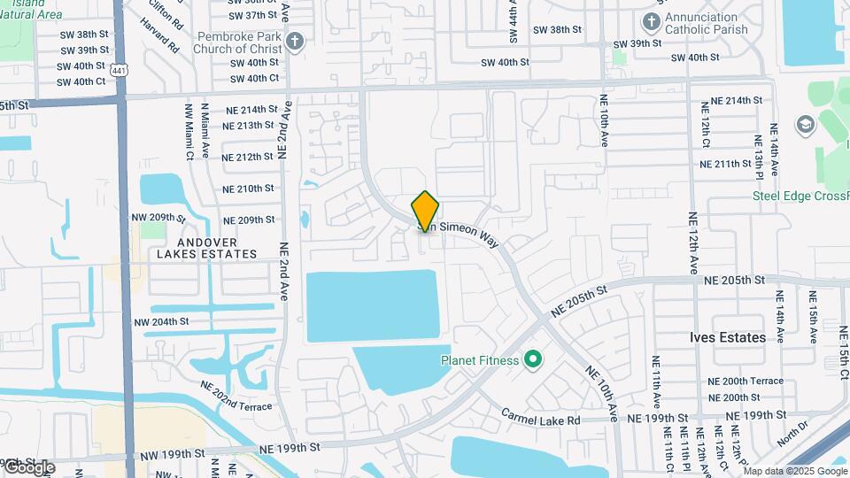 20814 NE 5th Ct Map and Location Details