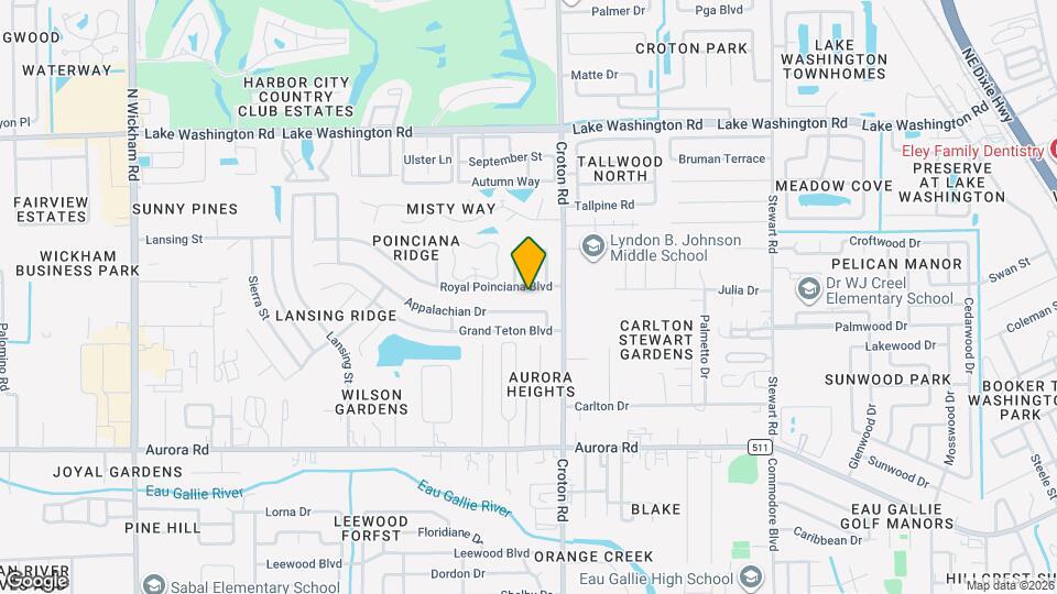 2153 Royal Poinciana Blvd Map and Location Details