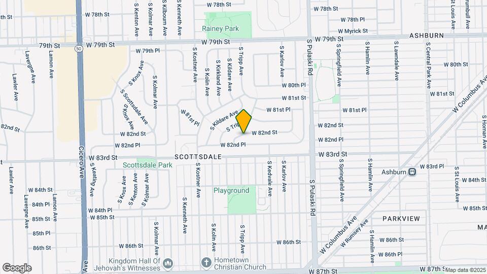 4223 W 82nd St Map and Location Details