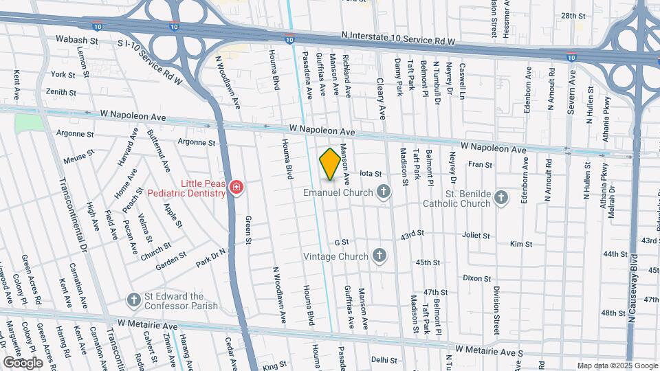 1816 Giuffrias Ave Map and Location Details