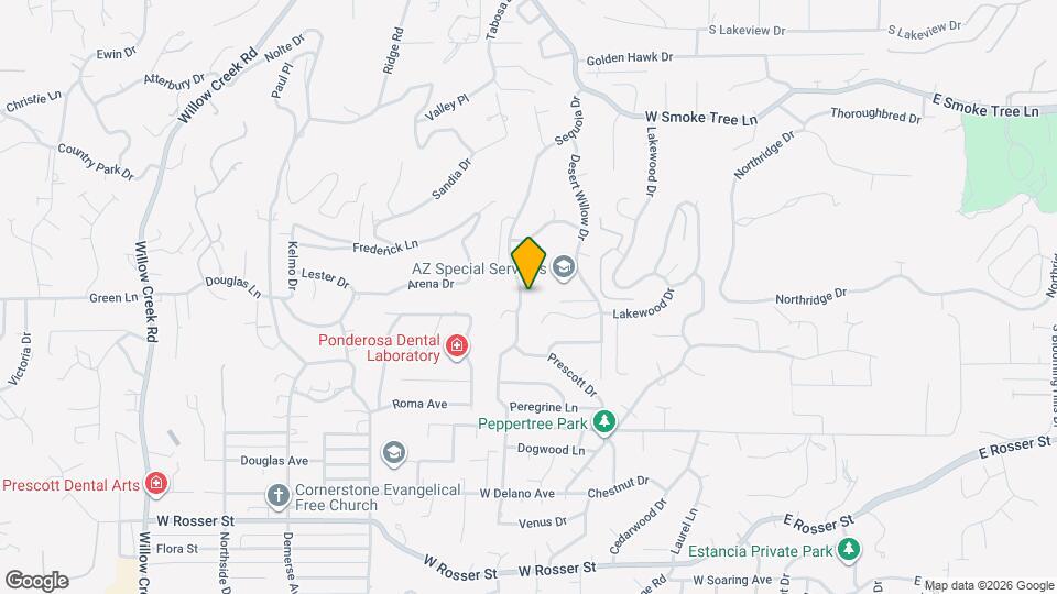 2207 Sequoia Dr Map and Location Details