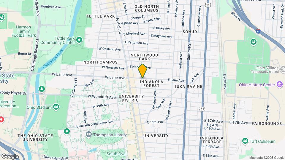 69-71 E Lane Ave Mapa y Detalles de la Ubicación