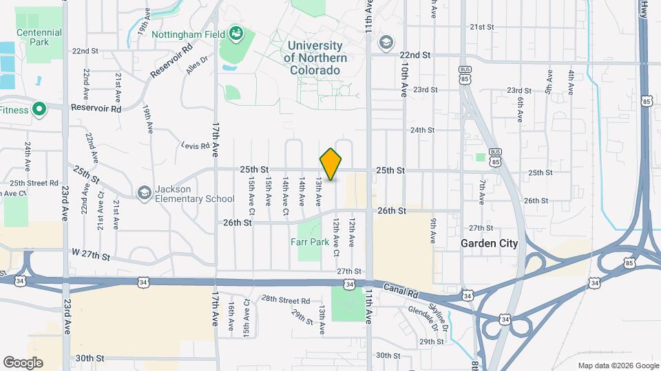 2515 12th Ave Ct, Unit 025 Map and Location Details