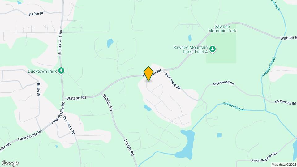 4525 Sandy Creek Dr Map and Location Details