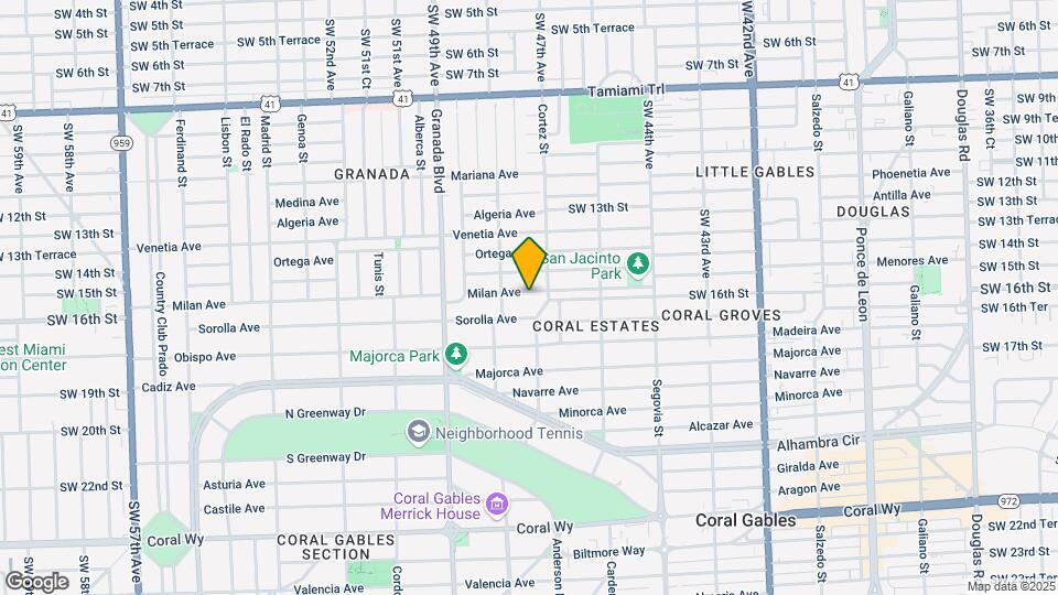 818 Milan Ave Map and Location Details