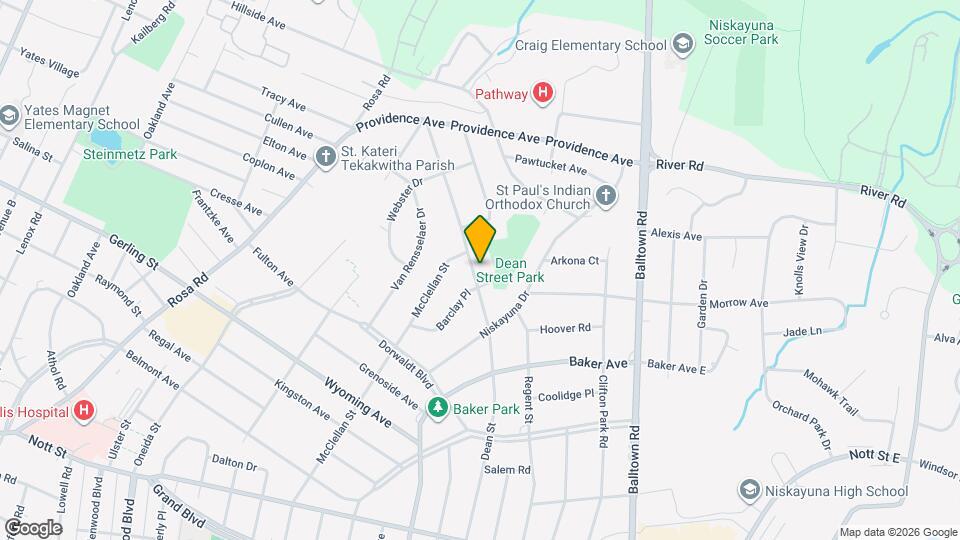 2204 Dean St Mapa y Detalles de la Ubicación