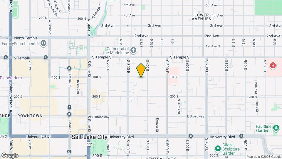 Ashby Map and Location Details