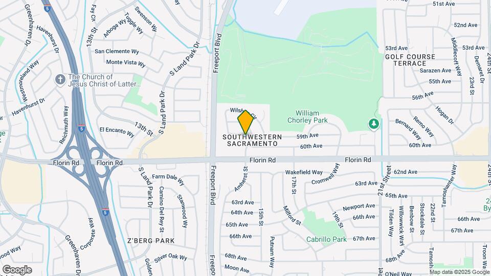 7021 Wilshire Cir Map and Location Details