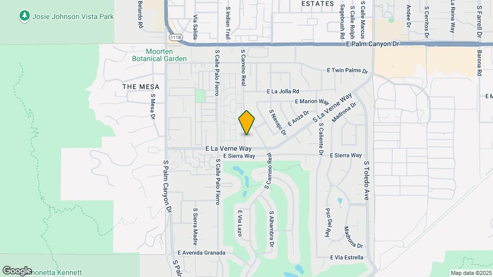 740 E La Verne Way Map and Location Details