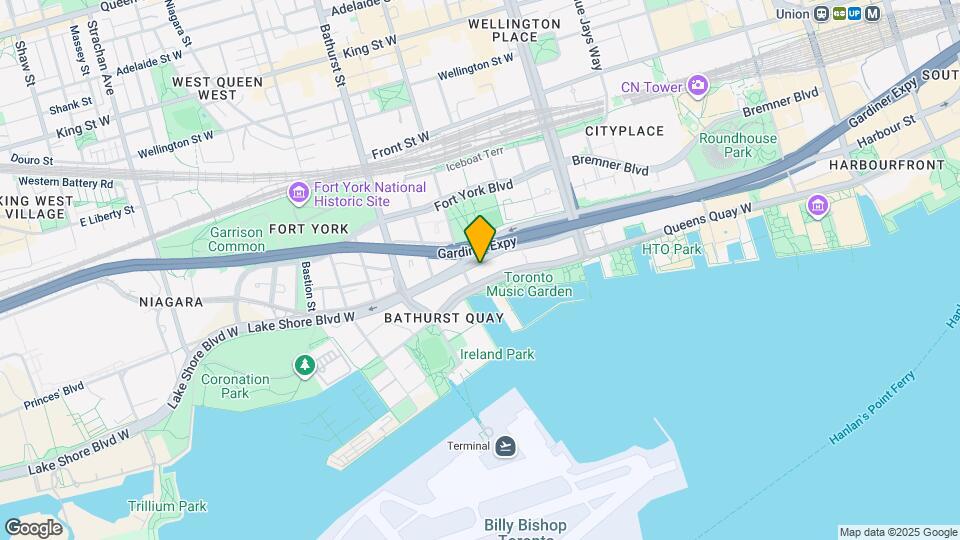 550 Queens Quay W Map and Location Details