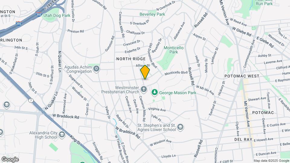 2809 Pierpont St Map and Location Details