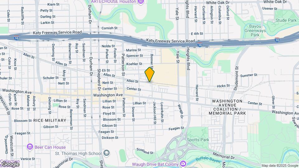 4111 Allen St Map and Location Details
