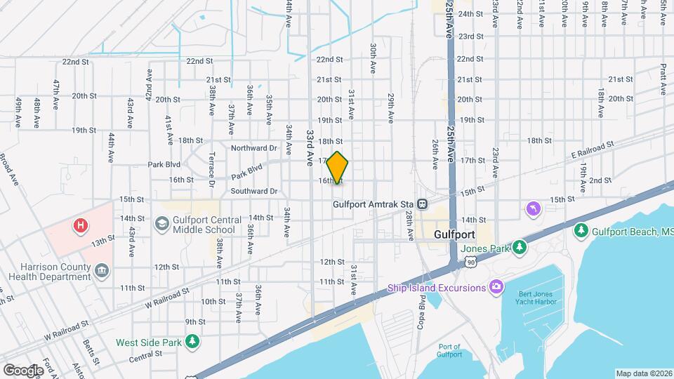 1512 32nd Ave Map and Location Details