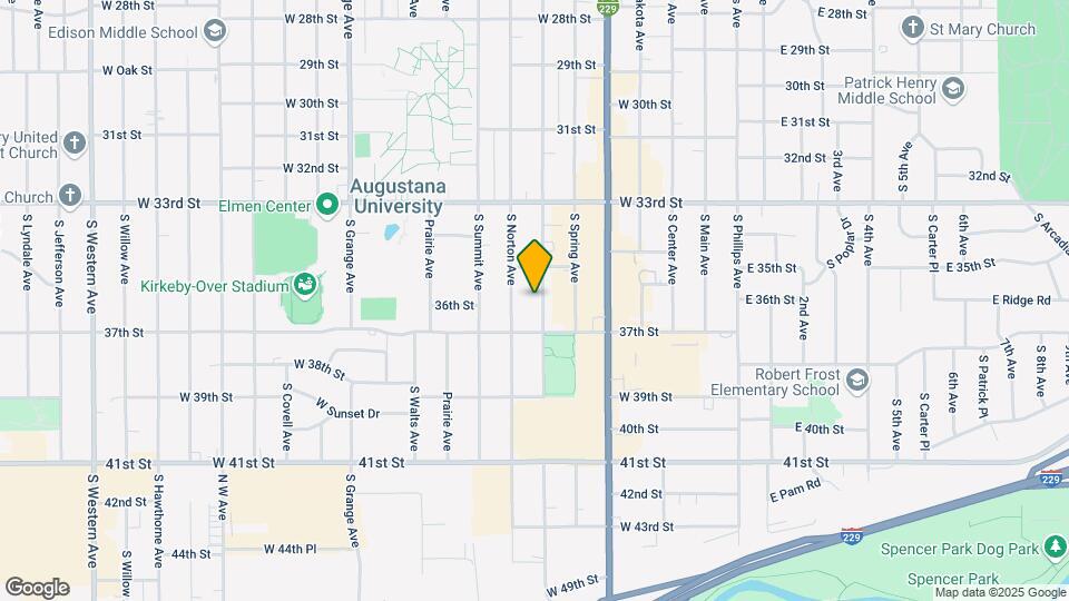 2801 S Duluth Ave Map and Location Details
