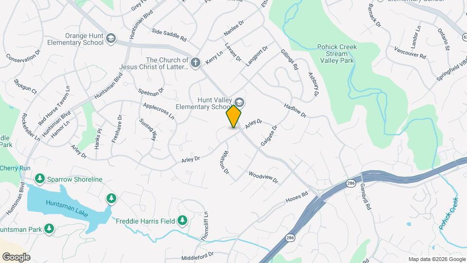 8702 Arley Dr Map and Location Details