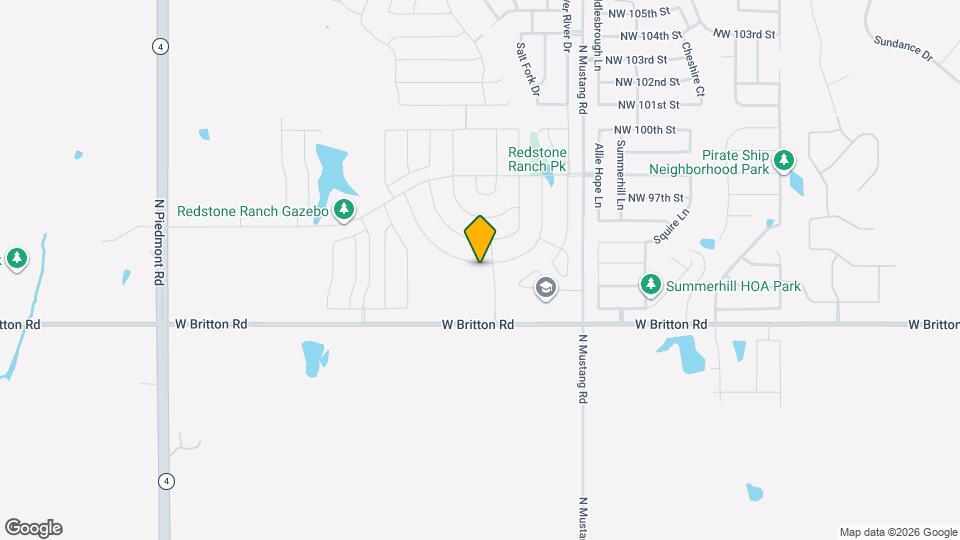 11608 NW 95th St Map and Location Details