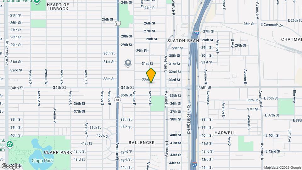 1316 34th St Map and Location Details