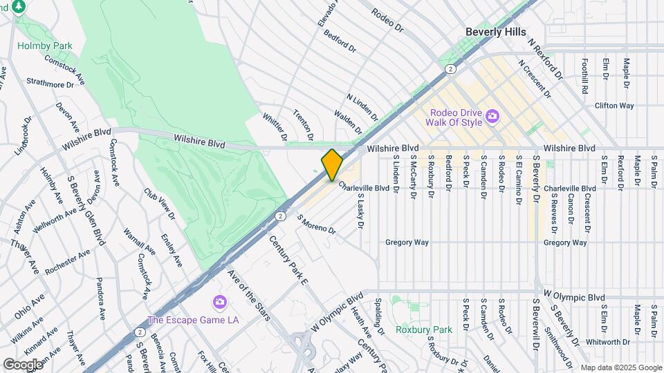 Rosewood Residences Beverly Hills Map and Location Details