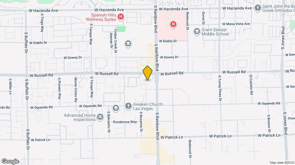 5704 Steinbeck Vly St Map and Location Details