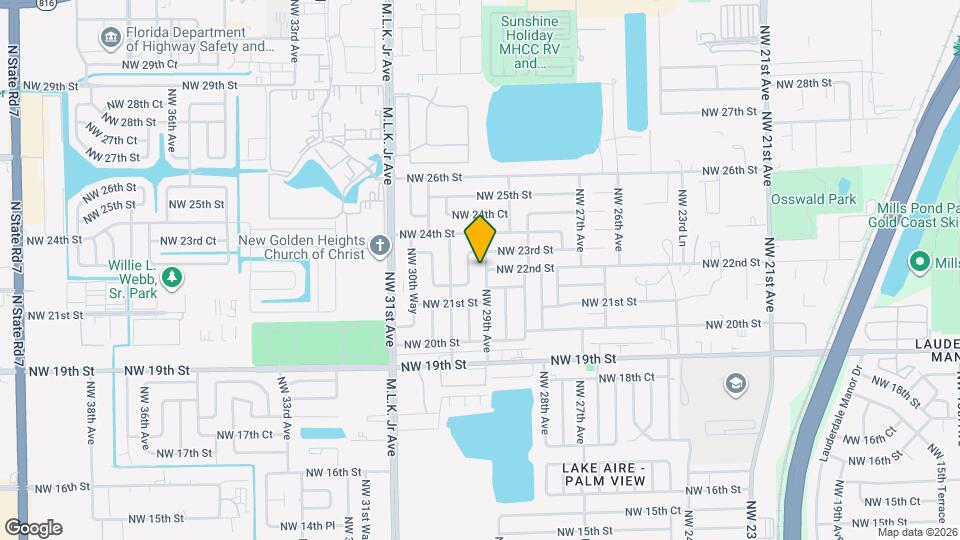 2171 NW 29th Ave Map and Location Details