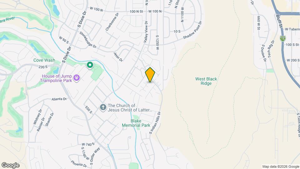 1301 W Indian Hills Dr Map and Location Details