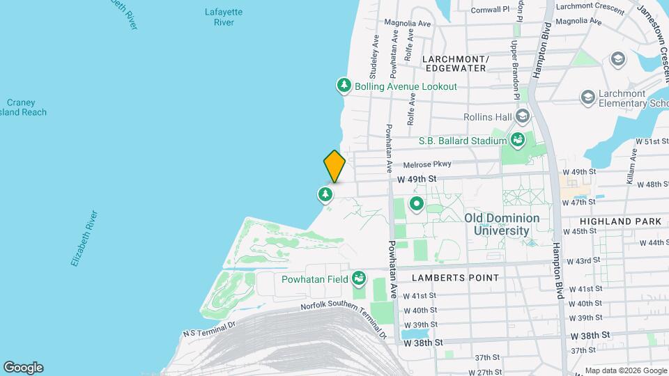 1729 W 49th St Map and Location Details