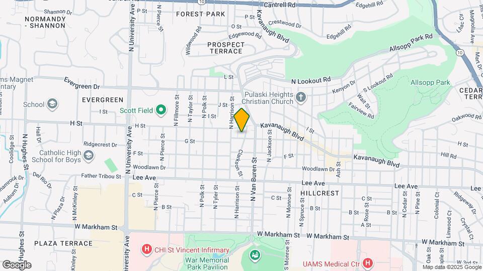 5200 G St Map and Location Details