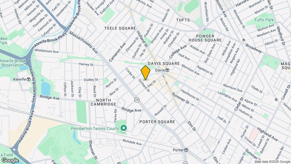 62 Dover St, Unit 1 Map and Location Details
