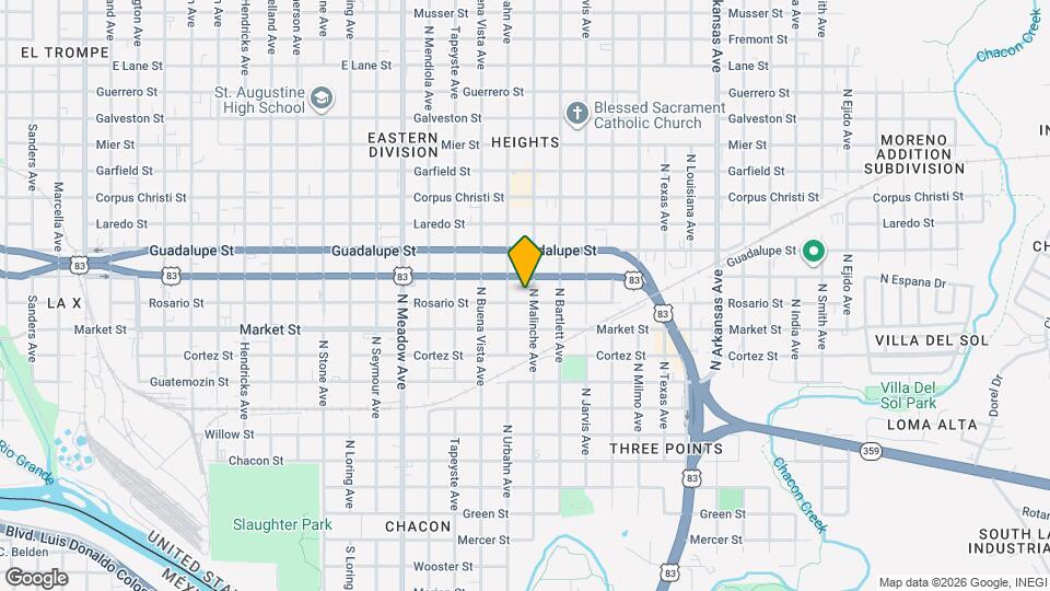 2016 Rosario St Map and Location Details