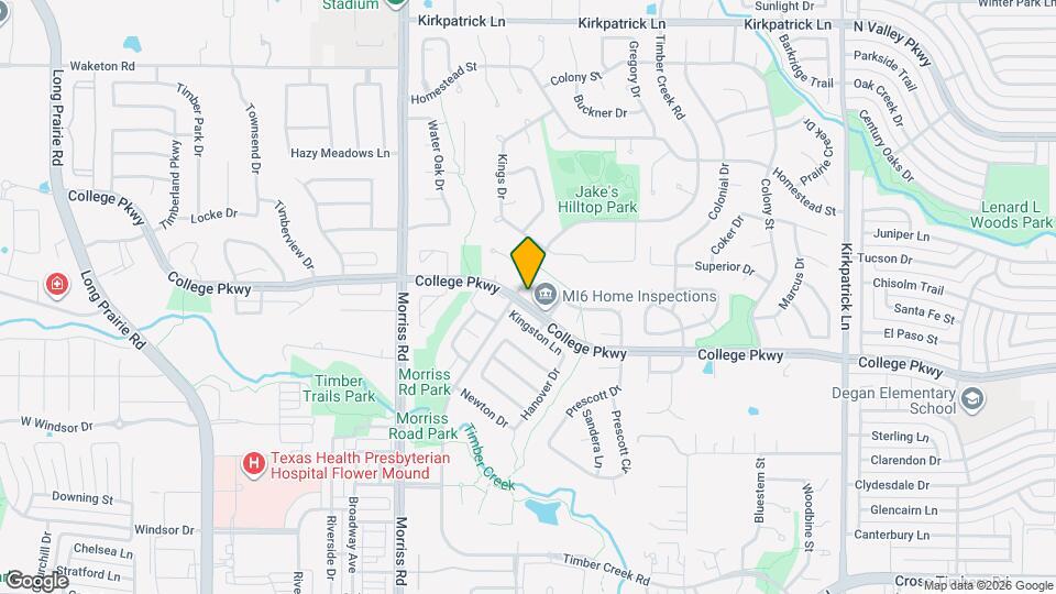 4909 Lansdale Dr Map and Location Details